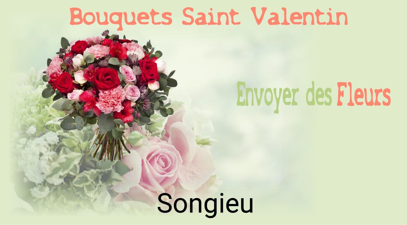 Roses de Saint-Valentin livrées à Songieu